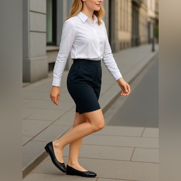 DV by Dolce Vita Classic Black Cap-Toe Ballet Flats | Size 8 New With Box - Picture 2 of 11